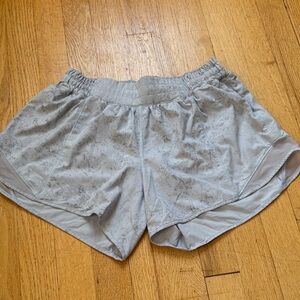 Lululemon Athletica Light Gray Athletic Shorts